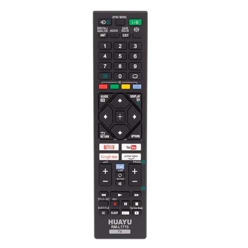 KK9885 Sony RM-L1715 Lcd-Led TV Kumandası