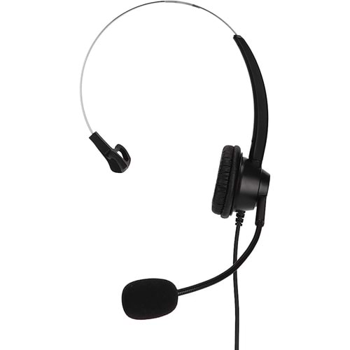 Mikrofonlu Kablolu Tekli Kulaklık