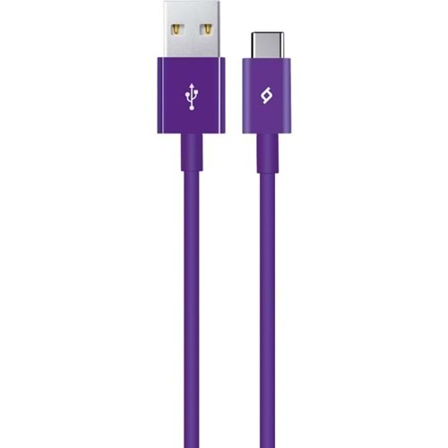 Type-C Şarj-Data Kablosu - Mor