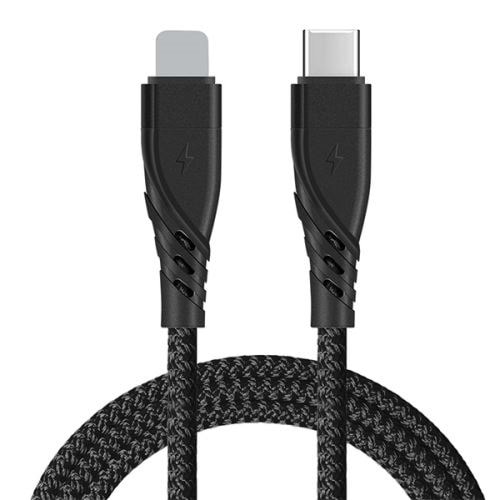 Type-C To İPhone Lightning 27W Hızlı Şarj Kablosu Siyah