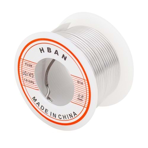6961 0.8 60/40 50 Gram Makara Lehim Teli