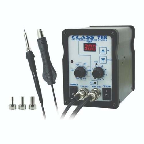 768 Isı Ayarlı Üflemeli Havya ve Sabit Kalem Havya