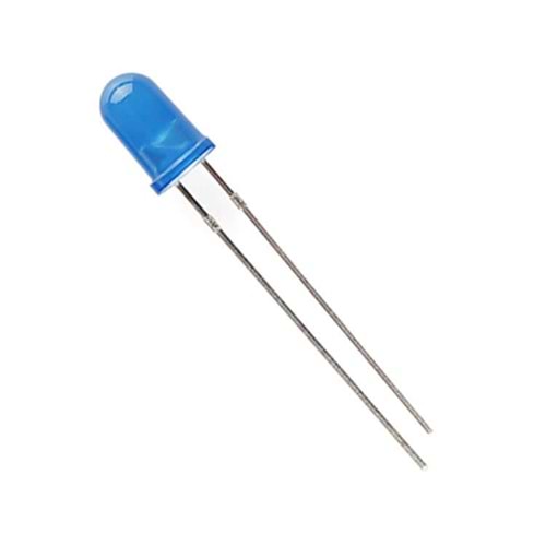 5mm Verici LED Mavi 2'li