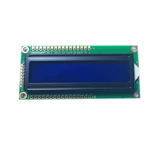 LCD DİSPLAY 1602A 2X16 MAVİ