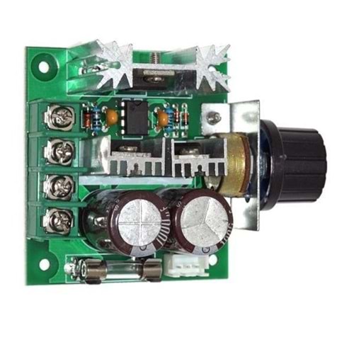Dimmer DC Motor Hız Kontrolcüsü 13 Khz-12 V-40 VDC/10A