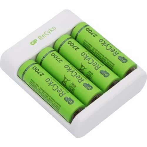 E411 4'lü AA-AAA USB Pil Şarj Cihazı