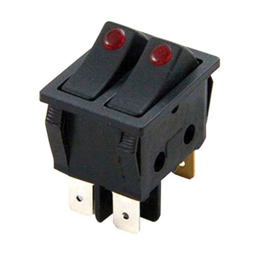 IC-102 İkili Işıklı Mercekli Anahtar