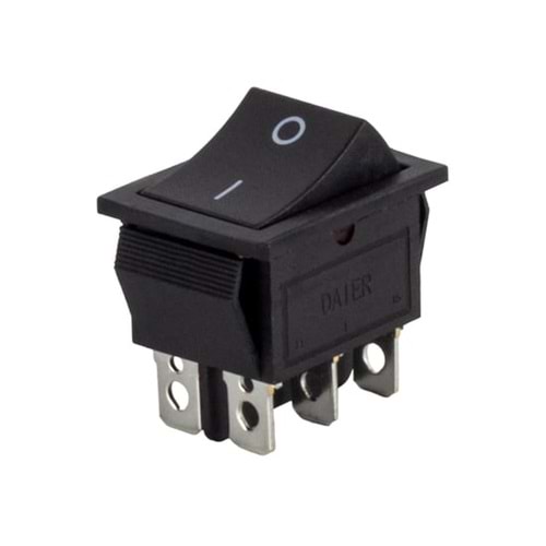 IC-107 Geniş Işıksız Anahtar ON-OFF 6P