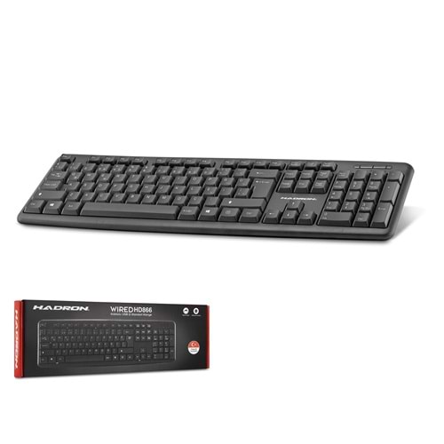 HD866 Kablolu USB Q Klavye