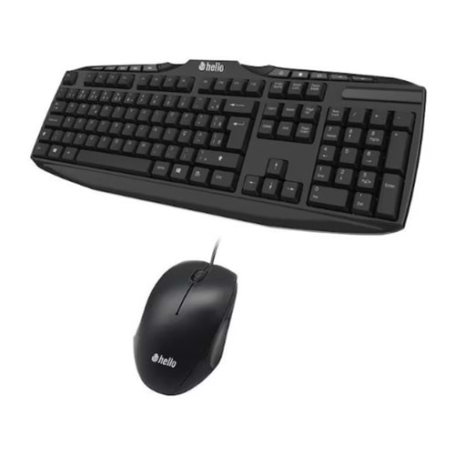 HL-4620 Multimedya Klavye+3D Mouse Kablolu Set