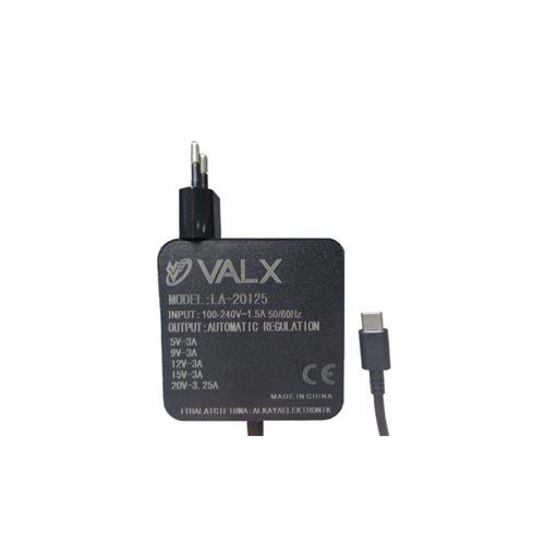 LA-20125 5V/9V/12V/15V/20V 3A Type-C Notebook Adaptör