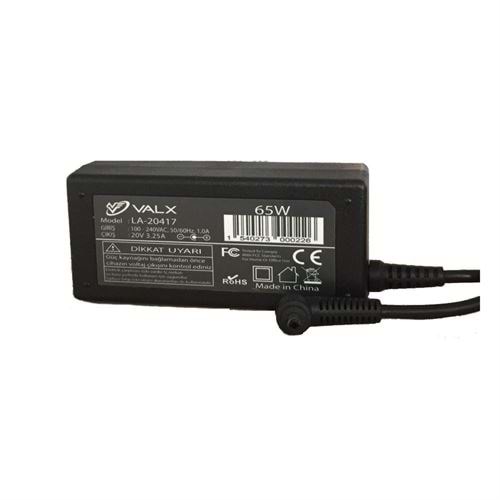 LA-20417 20V 3.25A 65W 4.0x1.7 Notebook Adaptör