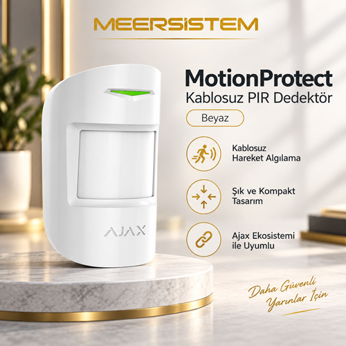 MotionProtect Kablosuz PIR Dedektör - BEYAZ