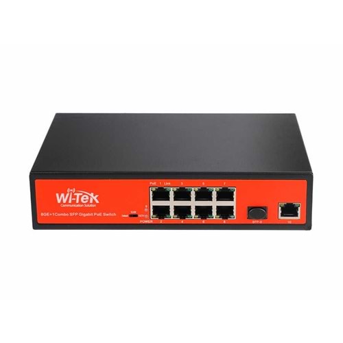 WI-PS309GF - 8GE+1Giga Combo SFP PoE Switch 150W