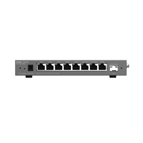 RG-EG209GS 8 x 10/100/1000 Base-T Port 1 x SFP Port 4 x WAN Router