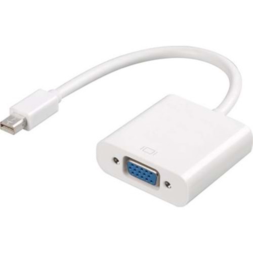 Mini Display To VGA Çevirici Beyaz