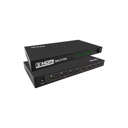 BM-108 8 Port HDMI Splitter