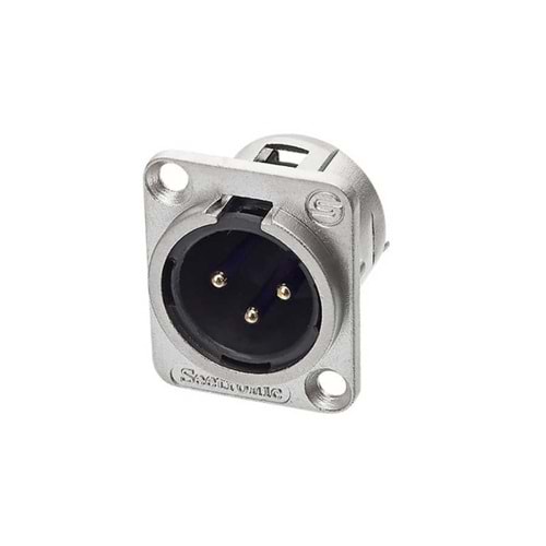 J3F2C Şase Tip Erkek XLR Fiş