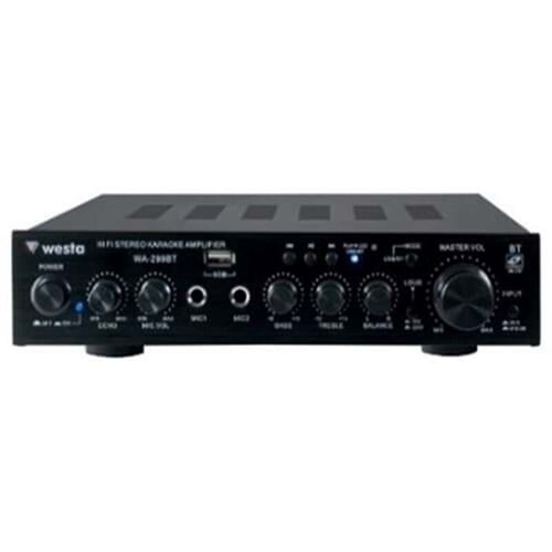 WA-299BT WESTA 2X40W 4-8 OHM AMFİ