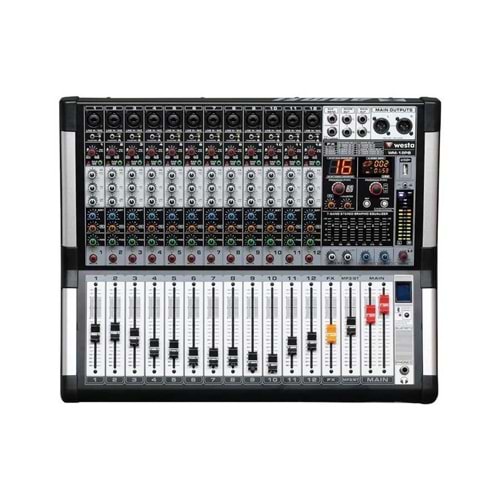 WM-12PS Power Mixer 2*500W