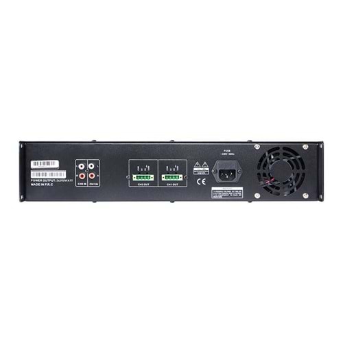 WA-2300 100V Power Amfi 2x300 watt