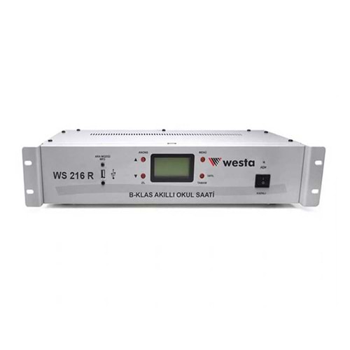 WS-216 R B Klas Akıllı Okul Zil Saati