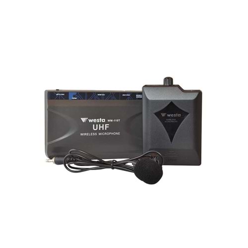 WM-110T UHF TELSİZ Yaka Mikrofonu