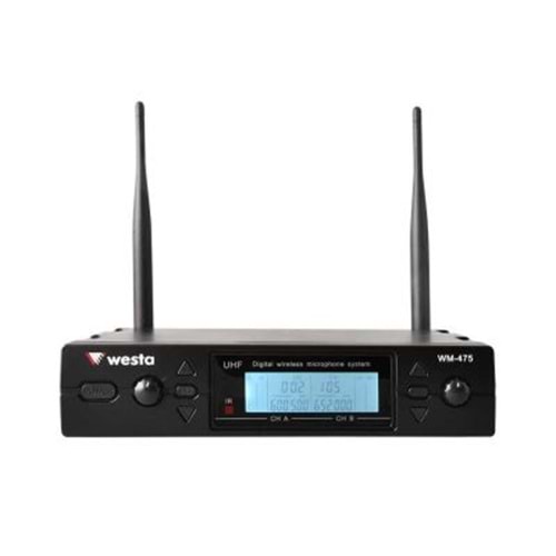 WM-475 2 CH WESTA UHF Receiver