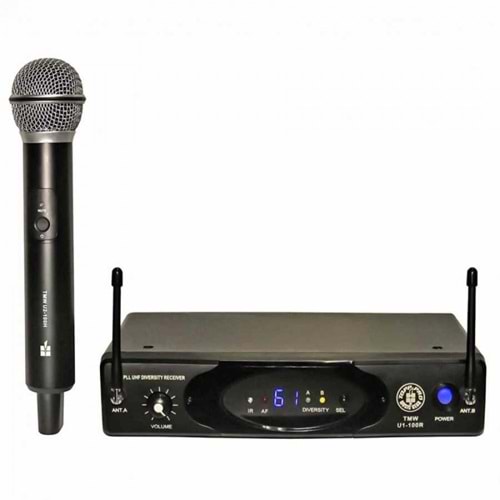 TMV U1-100R TOPP PRO UHF EL TELSIZ MIKROFON