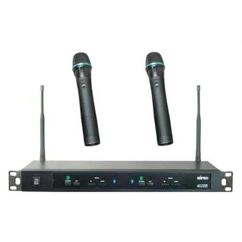 ACT 707 DE Telsiz Mikrofon Seti UHF - El+El Mikrofon