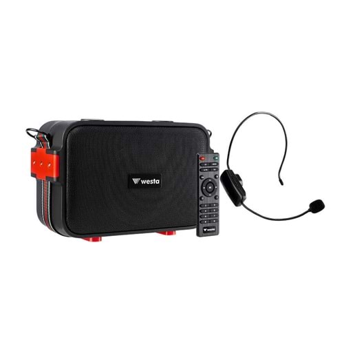 WAP-500T +1 Headset Mic. Taşınabilir Ses Sistemi