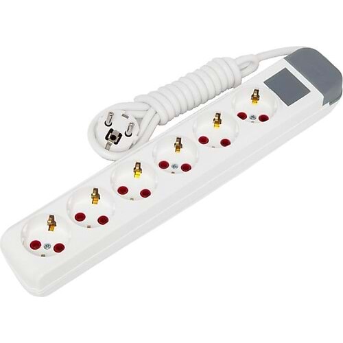 AU65 Altılı Topraklı Priz 5 Metre