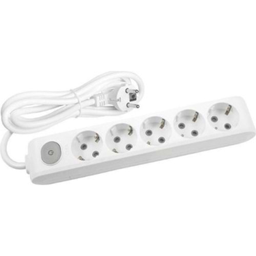 Multi-Let Altılı Priz Anahtarlı Topraklı Ç.K. 5mt