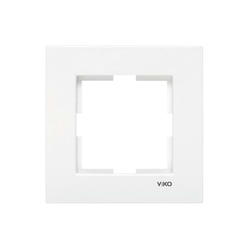 Karre Tekli Beyaz Çerçeve