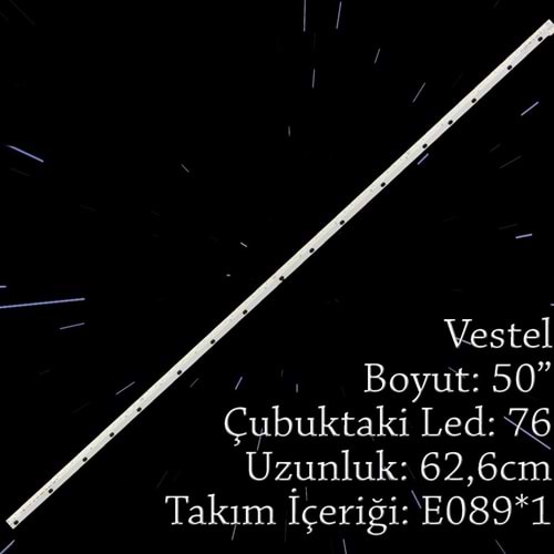 GEN-ELED-089/76/7020/6V LED BAR