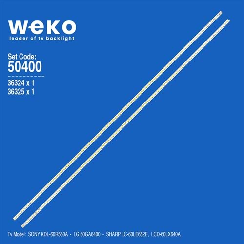 50400 WKSET-5400 Tv Led Bar