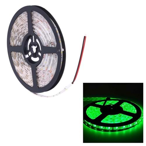 12V-4040-8MM-60D Yeşil İç Mekan Şerit Led 5mt