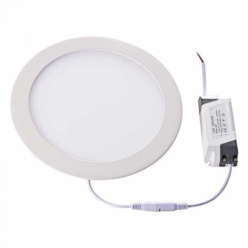 AC23001 12W SIVA ALTI SLIM LED PANEL 6500K