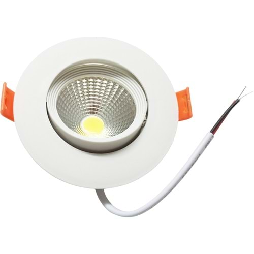 OSTA-6W Cob Spot LED Beyaz Kasa Beyaz Işık 6500K