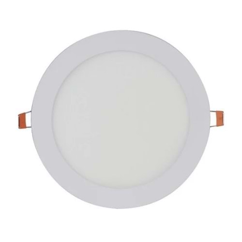ALP-1006 Sıva Altı 6W Günışığı Yuvarlak Beyaz Kasa Led