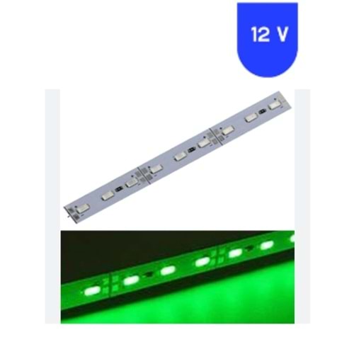 1mt 72 Ledli Alüminyum Led Yeşil