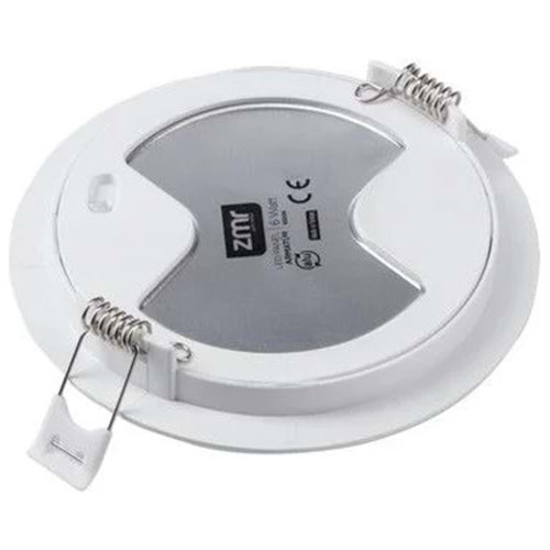 ZMR-202/B.65 6W Beyaz Kasa Slim Panel Arm 6500K