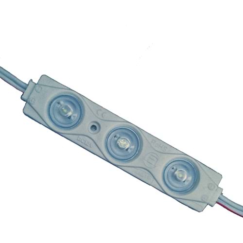 3 Çip 12 Volt Beyaz Parmak Led