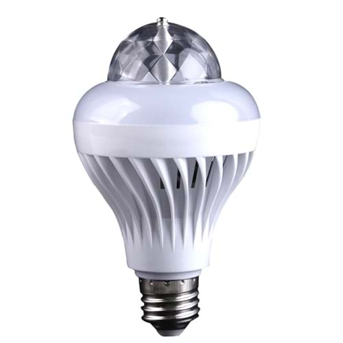 RGB DONER BASLIKLI LED AMPUL