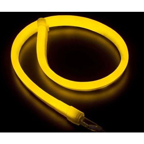 220V NEON LED 8X16MM AMBER