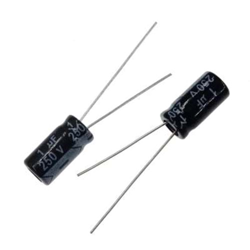1uF 250V Elektrolitik Kondansatör 5 Adet