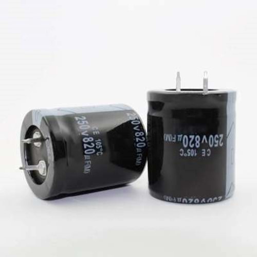 820uF 250V Elektrolitik Kondansatör