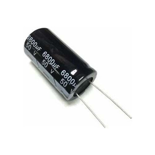 6800uF 50V Elektrolitik Kondansator