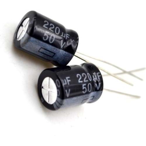 220uF 50V 2li Kondansatör