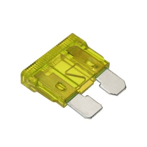 20 Amper Oto Sigorta 2'li - Sarı